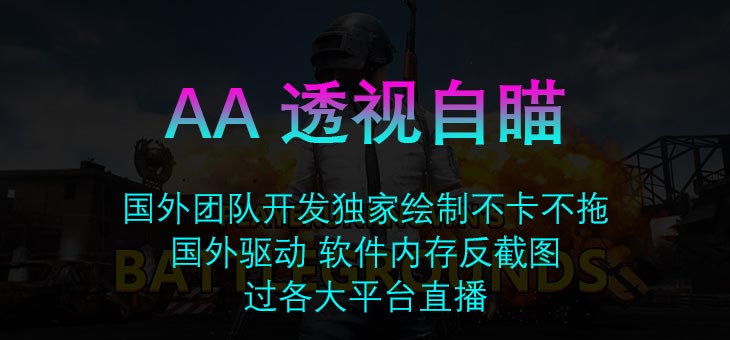PUBG-AA内部透视自瞄 